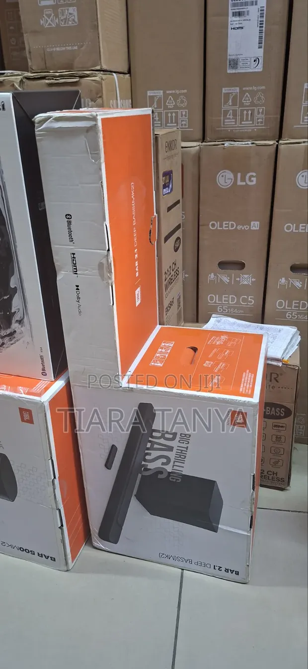 JBL 2.1 Deep Bass Mk2 300 Watta Soundbar - 1