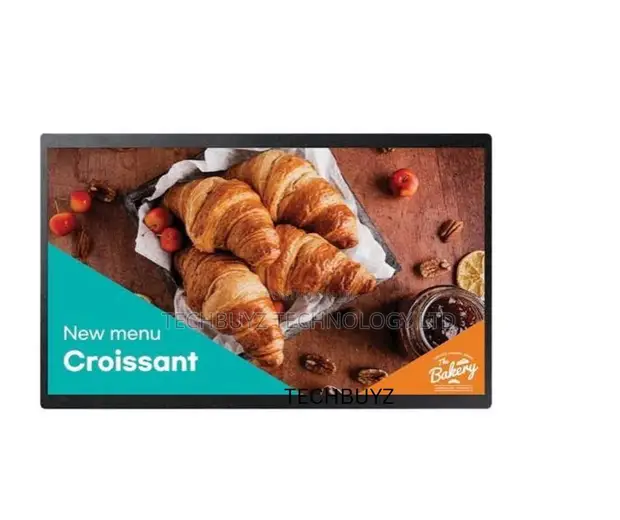 SAMSUNG 24" Crystal UHD Signage (QBC Series)-Lh24qbcebgcxue - 1