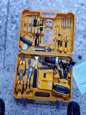 Dewalt 36V Cordless Electric Drill with 47-Piece Tool Set