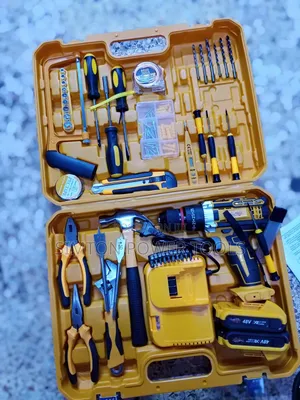 Dewalt 36V Cordless Electric Drill with 47-Piece Tool Set