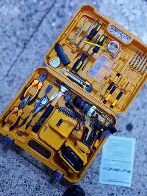 Dewalt 36V Cordless Electric Drill with 47-Piece Tool Set