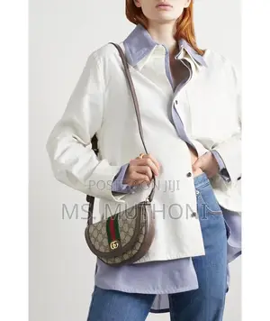 Gucci Luxury-Inspired Half-Moon Crossbody Bag