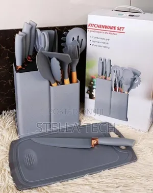 19 Pieces Silicone Spoon Set