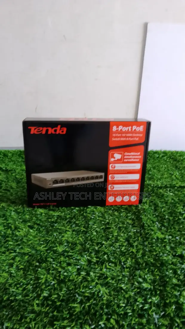 New Tenda 8-Port PoE Switch - 1