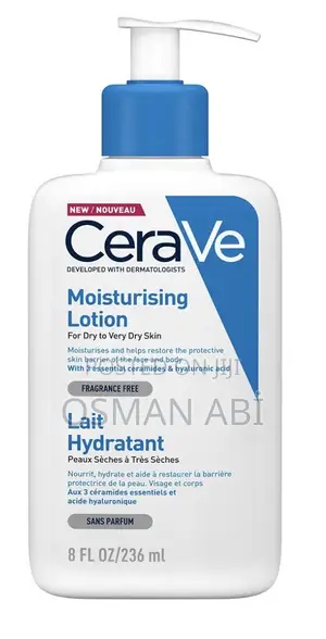 CeraVe Moisturizing Face and Body Lotion yenye Ceramides 236ml