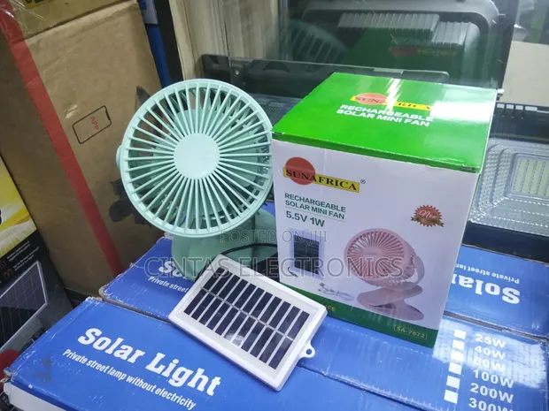 Solar Portable Mini Fan - 1
