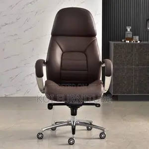 Niki High-Back Brown Executive Office Chair