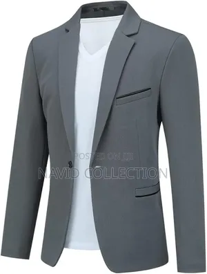 4F Blazer ya Pamba ya Kawaida kwa Wanaume