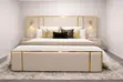 Bed; Modern Luxury King Size Bedroom Bed for Spacious Master Suites - 3