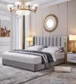 Bed; Modern Luxury King Size Bedroom Bed for Spacious Master Suites - 5