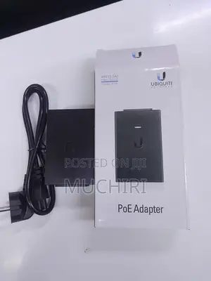 Ubiquiti 48V PoE Injector kwa Vifaa vya Mtandao