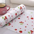 Strawberry-Patterned Drawer Liner Mat Size:30 by 500 Cm - 2