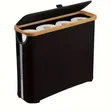 Slim Bathroom Storage Cabinet With Bamboo - 2