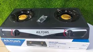 Ailyons Table Top Two Burner Stainless