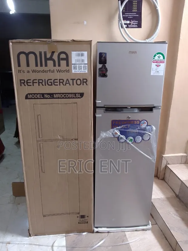 Mika 168 Litres Double Door Refrigerator - 1