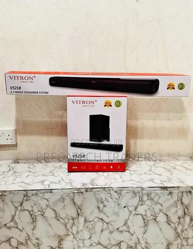 Vitron V52SB 2.1 Channel Wired Soundbar - 1