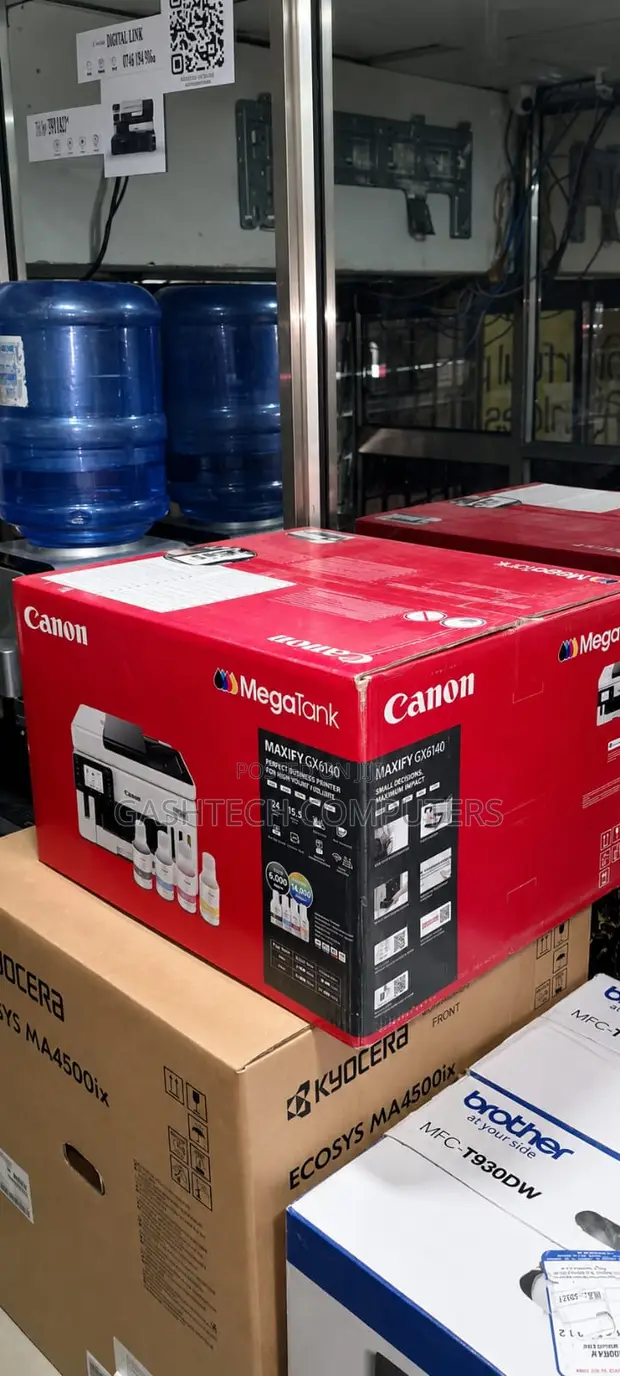 Canon Maxify GX6140 Megatank Inkjet Printer - 1