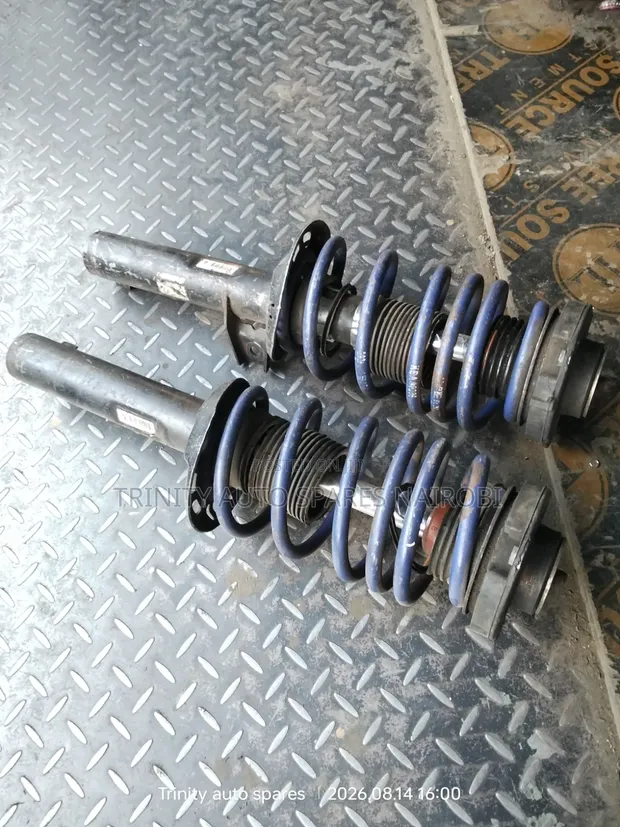 Original Ex Germany Volkswagen Touran Front Complete Shock Absorbers - 1