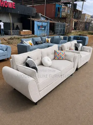 Sofa ya Viti 5 - Kitambaa Bora
