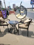 Outdoor Furniture ; Swing and Table - Chairs Set - 1