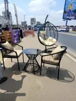 Outdoor Furniture ; Swing and Table - Chairs Set - 2