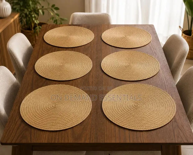 High Quality Natural Woven Table Mats - 1
