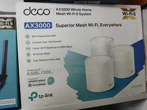 TP-Link Deco X50 AX3000 Mfumo wa Mesh Wi-Fi 6 Nyumbani Kote
