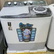 Mika 10Kg Twin Tub Washing Machine - White - 1
