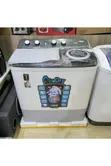 Mika 10Kg Twin Tub Washing Machine - White - 2