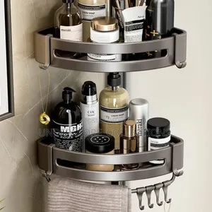 Brand New Wall Mounted Aluminium Bathroom Storage Shelf