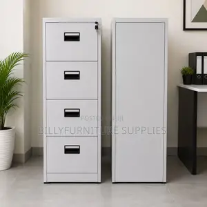4 Drawer Metal Filing Cabinet | Lockable Office Cabinet