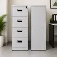 4 Drawer Metal Filing Cabinet | Ofisi Cabinet Inayofungwa - 2