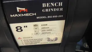 Maxmech BG 650-205 Bench Grinder ya Umeme