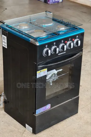 Vision Plus Jiko la Gesi 3+1 na Oven ya Umeme (50x55cm)