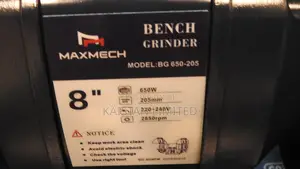 Maxmech BG 650-205 Mashine ya Umeme ya Bench Grinding