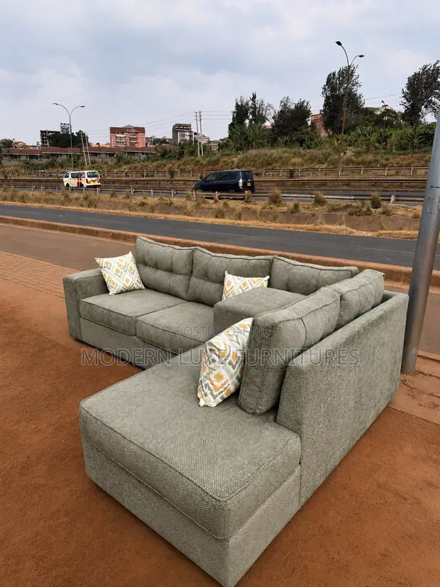 Grandeur Comfort 6 Seater L Sofa/L Shaped Sofa - 1
