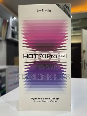 New Infinix Hot 70 Pro 5G+ 256GB Blue