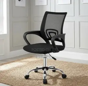Clerical Office Staff Chair - Black