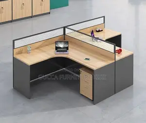 Workstation; 2-Way Curved Office/Cyber Workstation