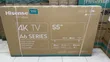 Hisense 55" Smart TV 4K UHD HDR Bluetooth - 1