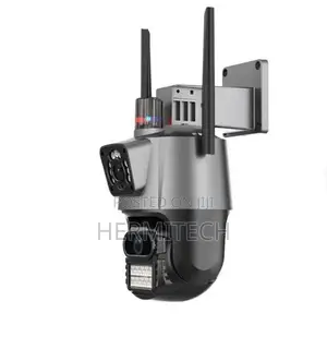 Smart 4G Dual Lens CCTV with SIM, Night Vision, PTZ