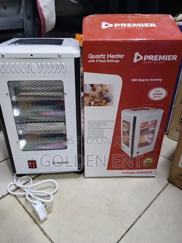 Premier Room Heater yenye Settings - 1