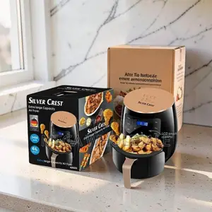 Silver Crest 4/5/6/8L Air Fryer ya Kidijitali yenye Touch Screen