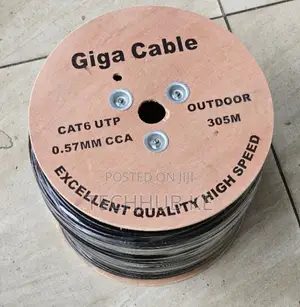 Kebo ya Nje ya E-Link Cat6 UTP 23AWG 305M