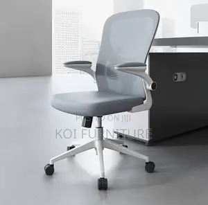 Mid Backrest Star Swivel Ergonomic Office Chair