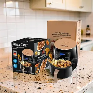 Silver Crest 4/5/6/8L Air Fryer ya Kidijitali yenye Touch Screen