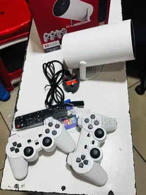 Mini HD Game Console Projector na Dual Controllers
