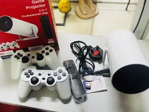Projector na Retro Gaming Console ya 2-in-1