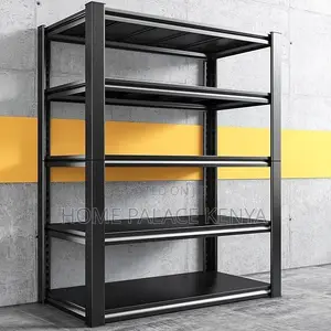 Heavy Duty Steel Shelving Unit - 5 Sections