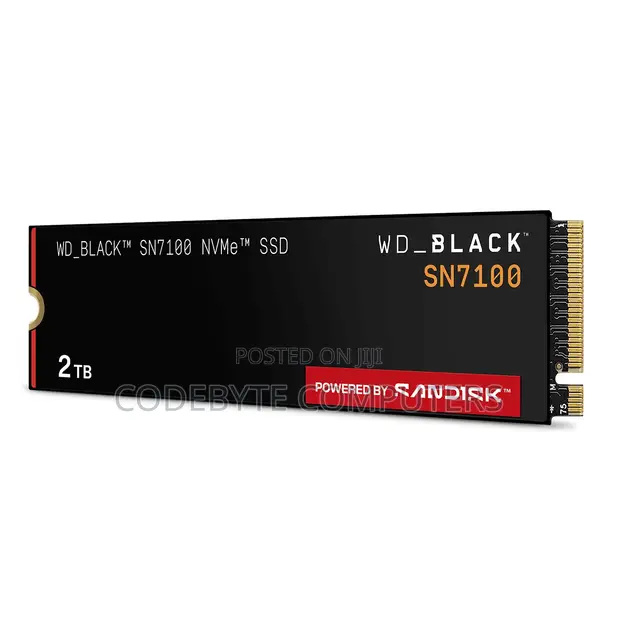 WD Black SN7100 NVMe SSD 1TB M.2 PCIe Gen4 - 1